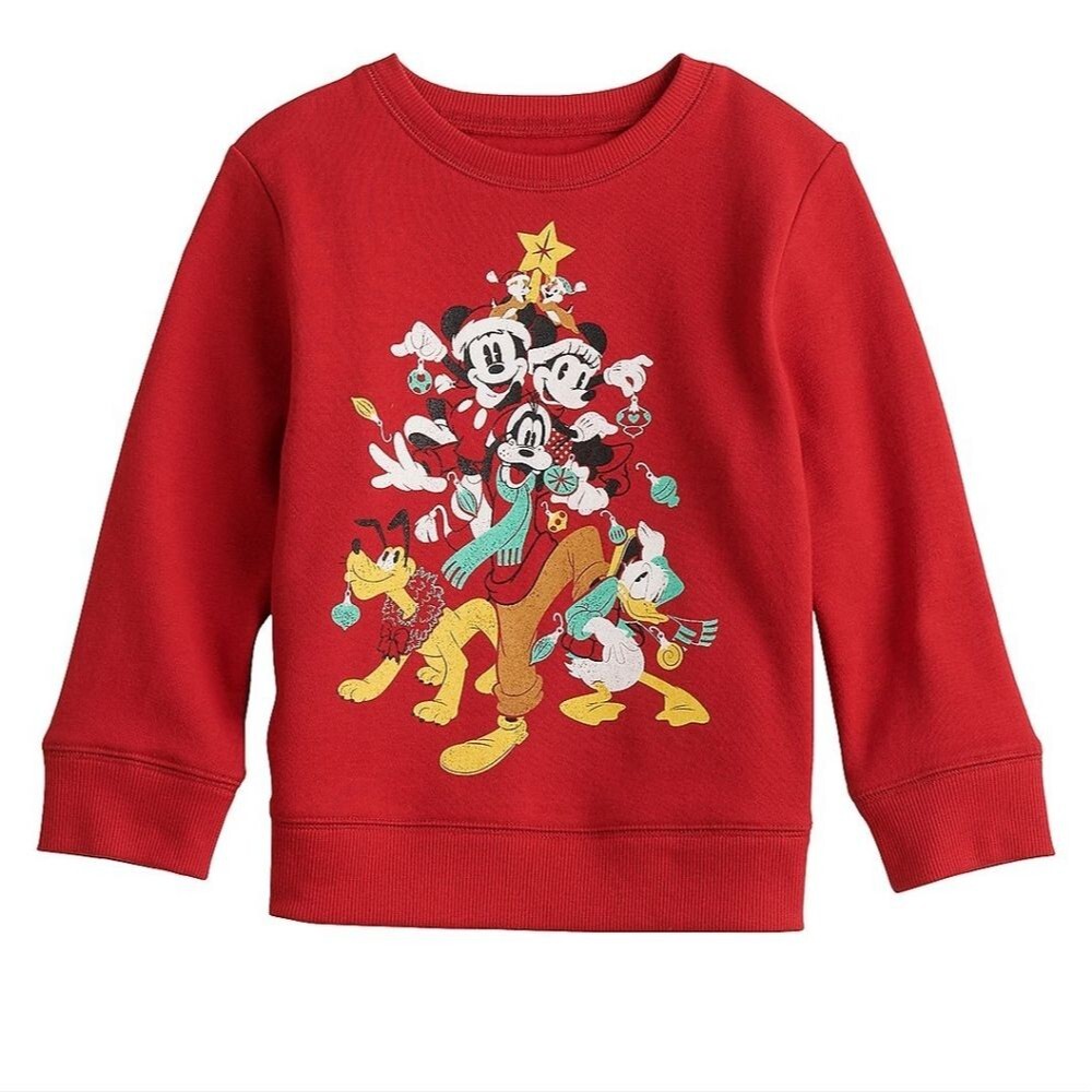 NWOT Disney's Micky Mouse Toddler Pullover Sweater by Jumping Bean 18m